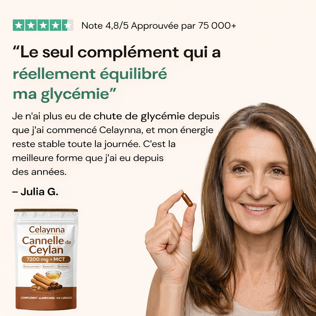 Cannelle de Ceylan Concentrée 7200 mg