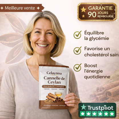 Cannelle de Ceylan Concentrée 7200 mg