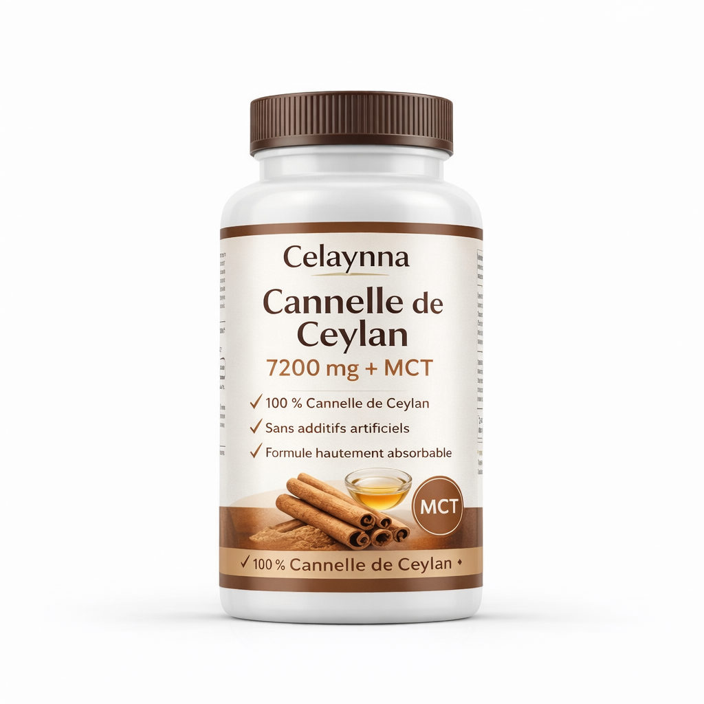 Cannelle de Ceylan Concentrée 7200 mg