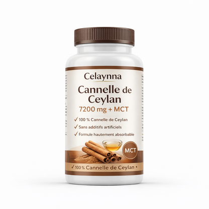 Cannelle de Ceylan Concentrée 7200 mg